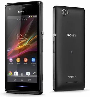 Лот: 4592521. Фото: 1. Sony Xperia M Black. Смартфоны