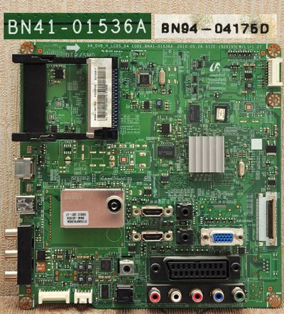 Лот: 3910134. Фото: 1. Майн BN41-01536A,BN94-04175D тв... Печатные платы
