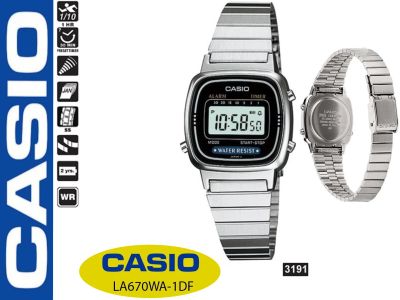 Лот: 18668101. Фото: 1. Часы CASIO LA-670WA-1 Часы наручные... Оригинальные наручные часы