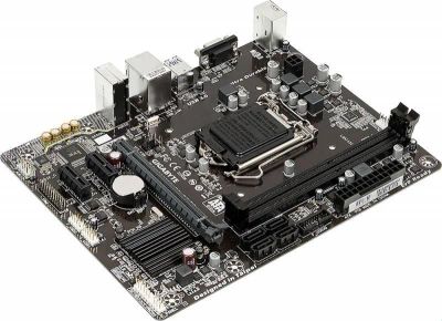 Лот: 20661130. Фото: 1. Материнская плата Gigabyte GA-H110M-S2... Материнские платы