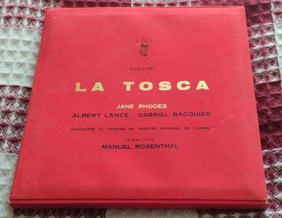 Лот: 21987639. Фото: 1. Puccini Toska опера 2LP. Аудиозаписи