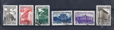Лот: 1267608. Фото: 1. 1950 (1449) Латвия полная. Марки