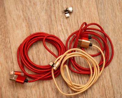 Лот: 15505951. Фото: 1. Магнитный кабель "topk" USB Micro-USB... Дата-кабели, переходники