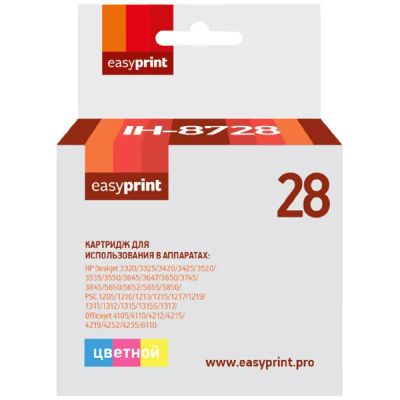 Лот: 24550832. Фото: 1. Картридж EASYPRINT IH-8728/HP... Картриджи, расходные материалы