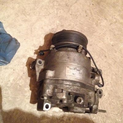 Лот: 10212347. Фото: 1. Компрессор кондиционера Honda/. Двигатель и элементы двигателя