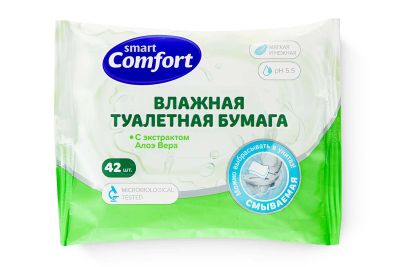 Лот: 23635401. Фото: 1. Влажная туалетная бумага Hoff... Средства личной гигиены 