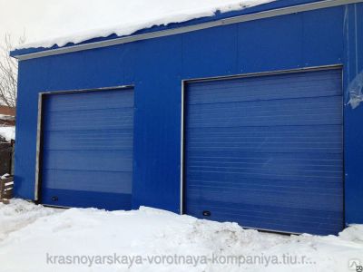 Лот: 19024177. Фото: 1. Промышленные секционные ворота... Ворота, заборы, шлагбаумы