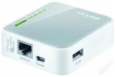 Лот: 2888709. Фото: 1. Роутер TP-LINK TL-MR3020 с рубля... WiFi, Bluetooth адаптеры