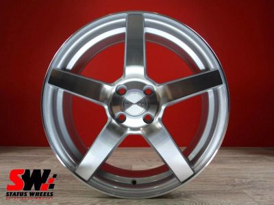 Лот: 11206915. Фото: 1. Vossen cv3 5\100 7j et42 Серебристые. Диски