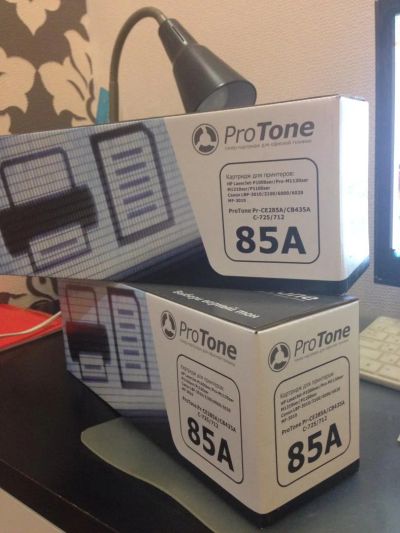 Лот: 6078458. Фото: 1. Картридж ProTone CE285A/CB435A... Картриджи, расходные материалы