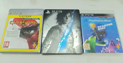 Лот: 24690488. Фото: 1. 3 диска PS3(За гранью/Move/God... Игры для консолей