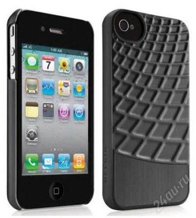 Лот: 2348464. Фото: 1. Чехол для iPhone 4/4s Belkin Meta... Чехлы, бамперы
