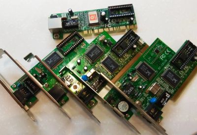 Лот: 289983. Фото: 1. Сетевая карта PCI. Сетевые карты