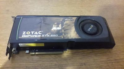 Лот: 8545727. Фото: 1. видеокарта GTX580 неисправна. Видеокарты