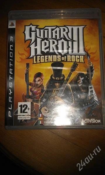 Лот: 1698402. Фото: 1. Игра Guitar Hero:Legends of rock... Игры для консолей