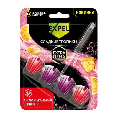 Лот: 25411660. Фото: 1. Подвеска для унитаза Expel, Сладкие... Бытовая химия
