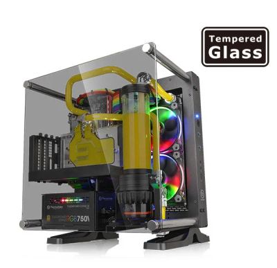 Лот: 10748500. Фото: 1. Корпус Thermaltake Core P1 TG... Корпуса, блоки питания
