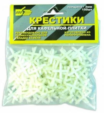 Лот: 12943566. Фото: 1. Крестики для плитки пл. (150шт... Крепёж