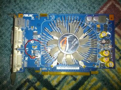 Лот: 3433011. Фото: 1. Видеокарта Asus 8600 GT PCI-E... Видеокарты