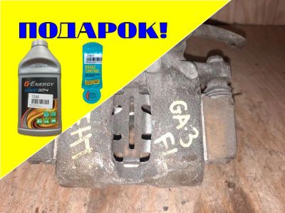 Лот: 18529220. Фото: 1. Суппорт Honda Logo GA3 D13B 2000... Тормозная система