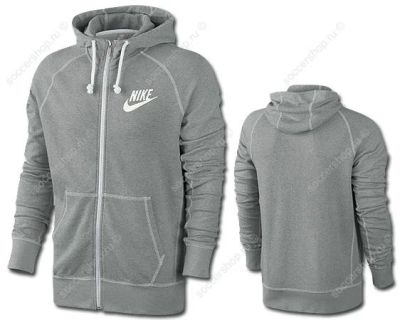 Лот: 3030921. Фото: 1. кофта nike серая на молнии. Другое (спортивная одежда)
