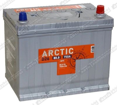 Лот: 15204719. Фото: 1. Titan (Tubor) Arctic 80 Ач (D26L... Аккумуляторы