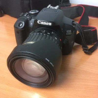 Лот: 14541889. Фото: 1. Canon EOS 650D + Tamron 17-50... Цифровые зеркальные