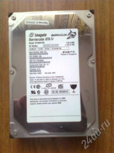 Лот: 548488. Фото: 1. Винты Seagate Barracuda 7200.7... Жёсткие диски (HDD)