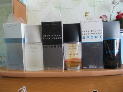 Лот: 2686854. Фото: 1. L'Eau d'Issey / Intense / Sport... Мужская парфюмерия