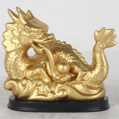 Лот: 24936413. Фото: 1. Статуэтка Garda Decor Дракон. Фигурки, статуэтки