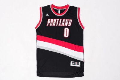 Лот: 11618708. Фото: 1. Майка Adidas Portland Trail Blazers. Свитеры, толстовки, худи
