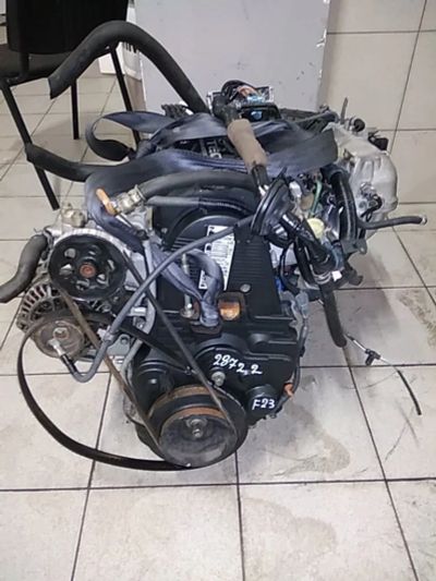 Лот: 15089219. Фото: 1. Двигатель HONDA F23A на ODYSSEY. Двигатель и элементы двигателя
