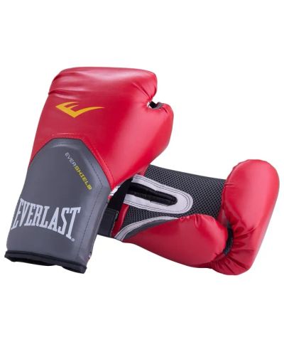 Лот: 22353426. Фото: 1. Перчатки боксерские Everlast Pro... Одежда для боевых искусств