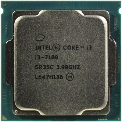 Лот: 7323979. Фото: 1. Процессор Intel Core i3-7100 3... Процессоры