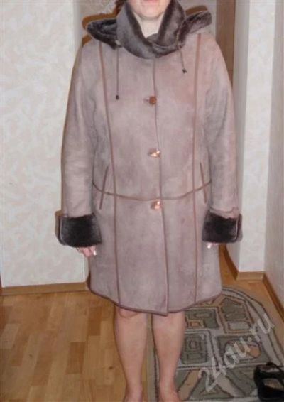 Лот: 559545. Фото: 1. Дубленка р-р 50-52. Верхняя одежда