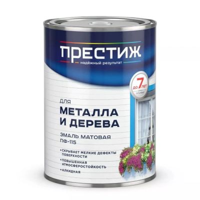 Лот: 24085838. Фото: 1. Эмаль Престиж, ПФ-115, алкидная... Краски, лаки, растворитель