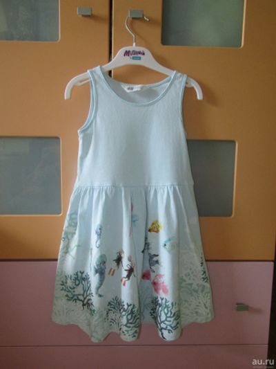 Лот: 13724849. Фото: 1. Трикотажное платье H&M р. 110-116. Платья, сарафаны