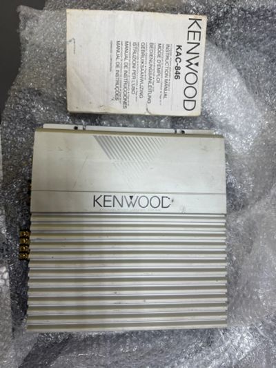 Лот: 25807783. Фото: 1. Усилитель Kenwood KAC-846 4 канальный. Усилители