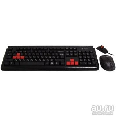 Лот: 8875150. Фото: 1. Комплект A4 Tech RV1000 (GK-300A... Клавиатуры и мыши