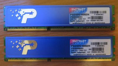 Лот: 10737558. Фото: 1. Оперативная память Patriot DDR3... Оперативная память