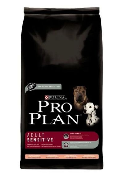 Лот: 5328252. Фото: 1. Корм PRO PLAN Adult Sensitive... Корма