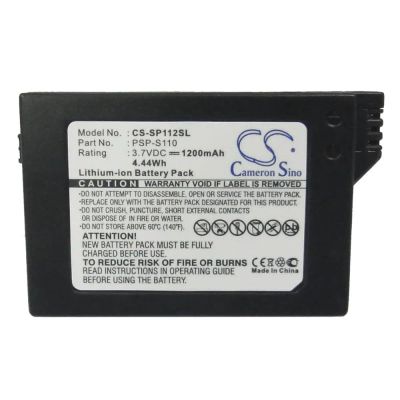 Лот: 21514646. Фото: 1. CS-SP112SL - Sony PSP 1200mAh. Запчасти для телевизоров, видеотехники, аудиотехники