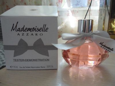 Лот: 16148944. Фото: 1. Тестер Azzaro Mademoiselle 90ml. Женская парфюмерия