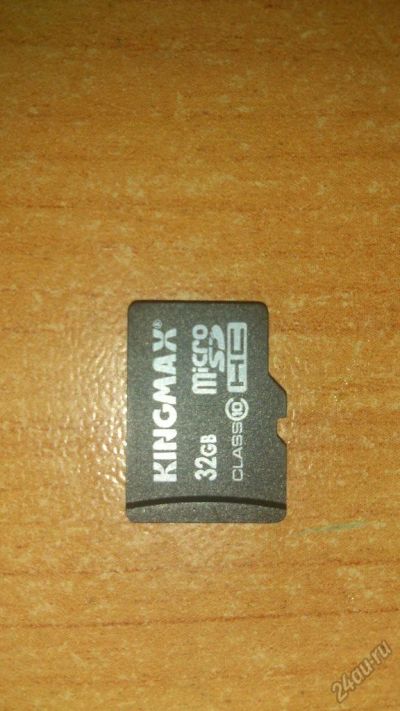 Лот: 5697084. Фото: 1. Флешка KingMax micro sd 32gb. Другое (смартфоны, связь, навигация)