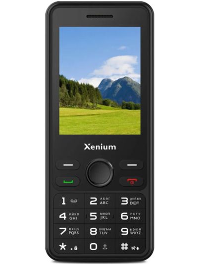 Лот: 24966091. Фото: 1. Сотовый Xenium X280 Black 2sim... Кнопочные мобильные телефоны