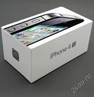Лот: 1482755. Фото: 1. Новейший iPhone 4S 16 GB BLACK... Смартфоны