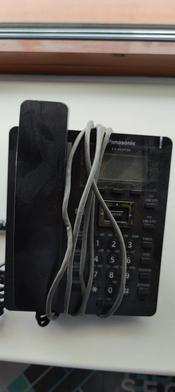 Лот: 20548668. Фото: 1. VOIP SIP телефон panasonic kx-hdv130. SIP, Видео-телефоны