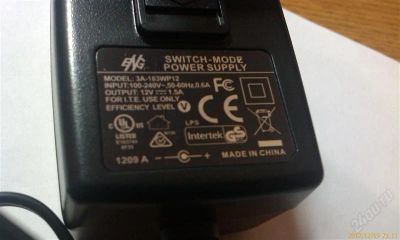 Лот: 2366745. Фото: 1. Блок питания Switch-Mode Power... Зарядные устройства, блоки питания для бытовой техники