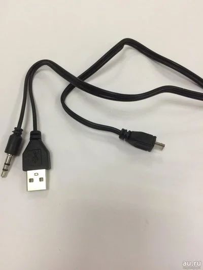 Лот: 12998111. Фото: 1. Кабель MicroUsb - USB + 3.5 Jack... Дата-кабели, переходники