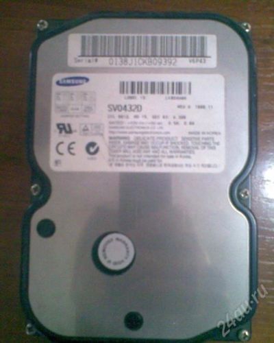 Лот: 43450. Фото: 1. Жесткий диск SAMSUNG SV0432D 4... Красноярск